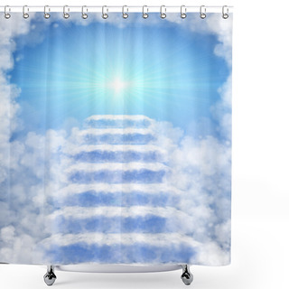 Personality  Stairway To Heaven Shower Curtains