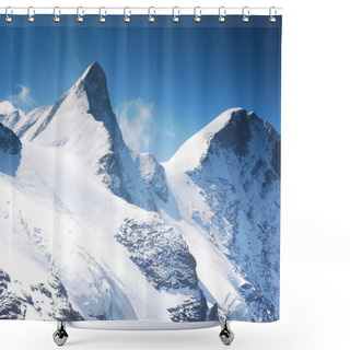 Personality  High Snowy Mountains Shower Curtains