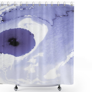 Personality  Abstract Light Background With Purple Stain Shower Curtains