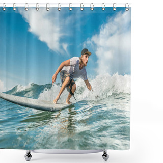 Personality  Riding Shower Curtains