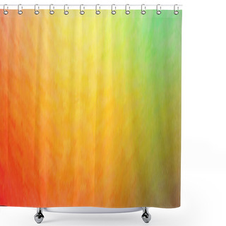 Personality  Abstract Illustration Of Orange, Pink, Red Wax Crayon Background. Shower Curtains