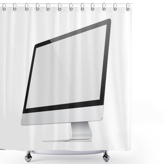 Personality  Ultra Flat Screen Shower Curtains