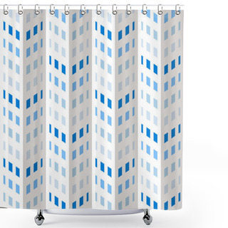 Personality  Fashion Abstract Chevron Pattern Shower Curtains