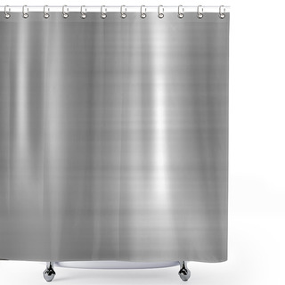 Personality  Aluminium Metallic Plate Shower Curtains