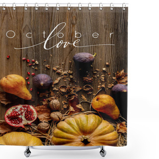 Personality  Harvest Shower Curtains
