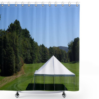 Personality  Events Tent Shower Curtains