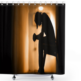 Personality  Desperate Shower Curtains