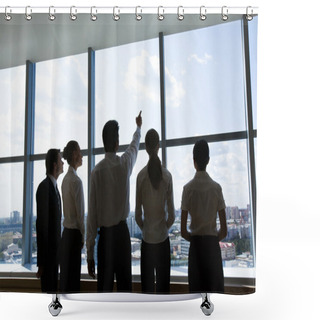 Personality  Team Leader Shower Curtains