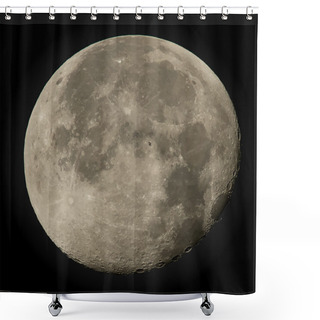 Personality  Moon Elements Of This Vector Furnished By NASA Shower Curtains