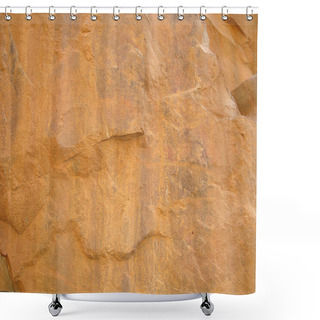 Personality  Background Of Stone Wall Texture, Close Up, Shower Curtains