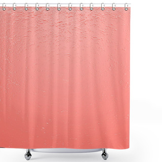 Personality  Living Coral Grunge Rough Textur Shower Curtains