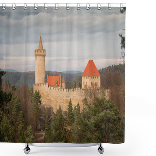 Personality  Castle Kokorin Shower Curtains