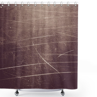 Personality  Brown Scratched Texture. Shower Curtains