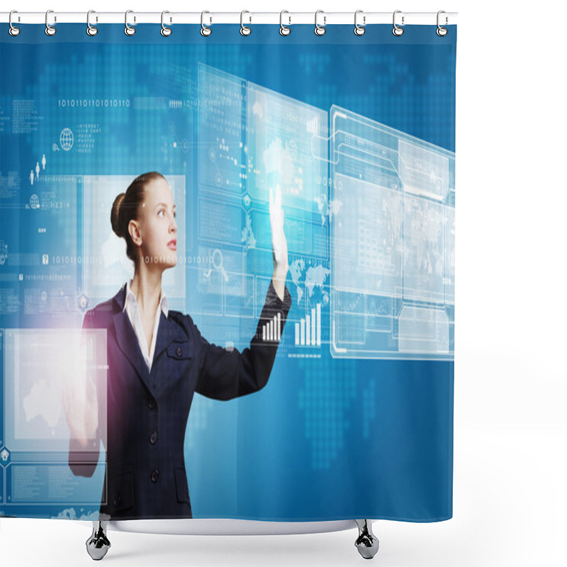 Personality  Technology Innovations Shower Curtains