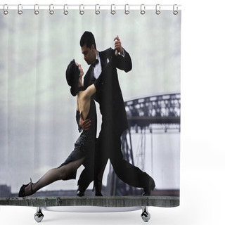 Personality  Buenos Aires Tango Shower Curtains