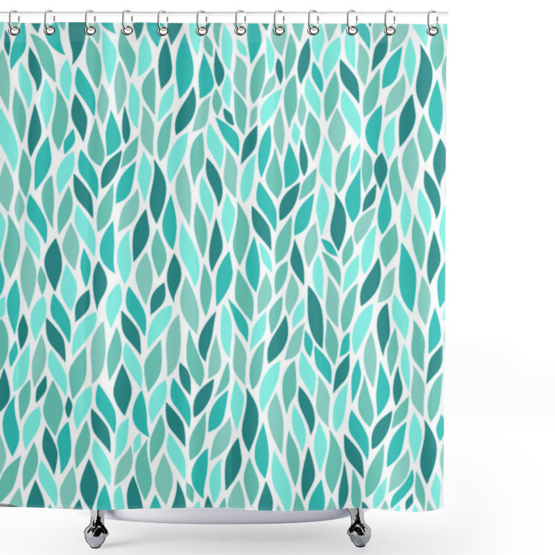 Personality  Vector Seamless Abstract Hand-drawn Pattern Shower Curtains