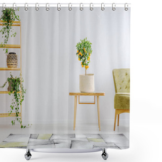 Personality  Nature And Retro Design Shower Curtains
