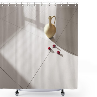 Personality  Floor Gres Shower Curtains