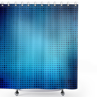 Personality  Halftone Dots For Backgrounds Shower Curtains