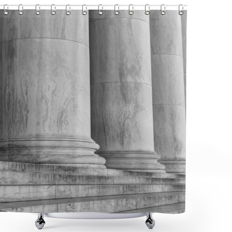 Personality  Pillars Shower Curtains