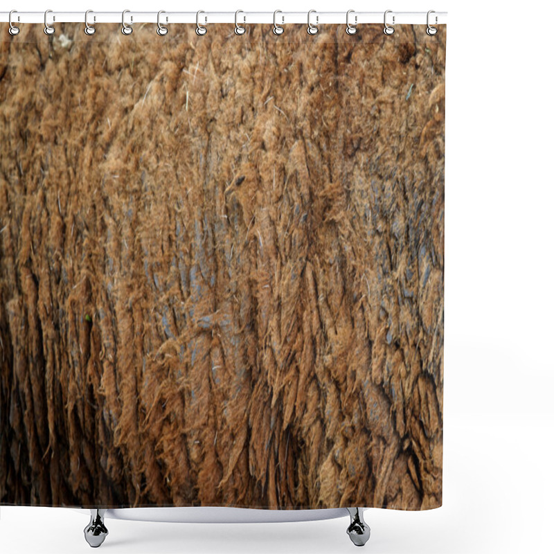Personality  Sheep Hair (Texture) Shower Curtains