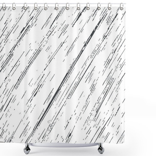 Personality  Seamless Patterns With Hand Drawn Grunge Stroke  Lines Texture Shower Curtains