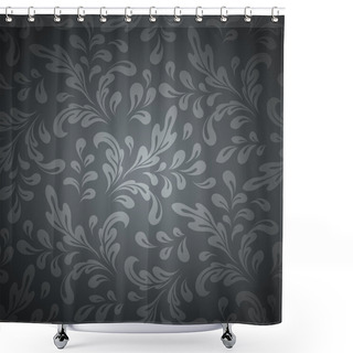 Personality  Abstract Swirls Pattern Shower Curtains