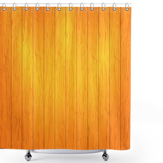 Personality  Wooden Texture.Vector Illustration. Shower Curtains