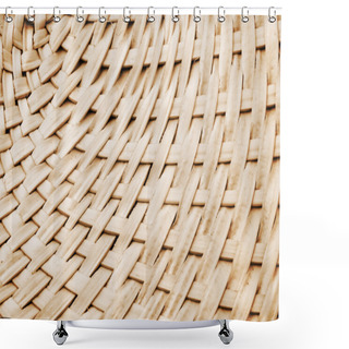 Personality  Wicket Wood Texture Shower Curtains