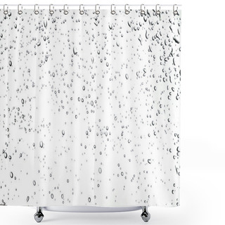 Personality  Rain Drops Or Dew Shower Curtains