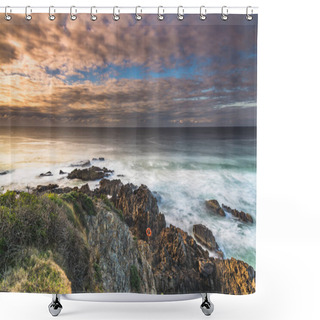 Personality  One Tree Beach At Tuross Head On The South Coast Of NSW, Australia Shower Curtains