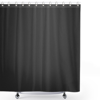 Personality  Black Background Shower Curtains