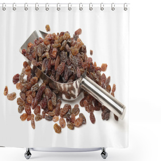 Personality  Raisins With Scoop Shower Curtains