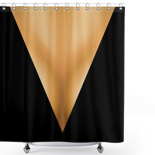 Personality  Women's Breasts In Low Cut Dress Shower Curtains