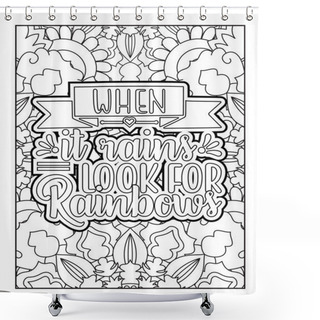 Personality  Motivational Quotes Coloring Page. Inspirational Quotes Coloring Page. Affirmative Quotes Coloring Page. Positive Quotes Coloring Page. Good Vibes. Coloring Book For Adults. Motivational Swear Word Coloring Page. Shower Curtains
