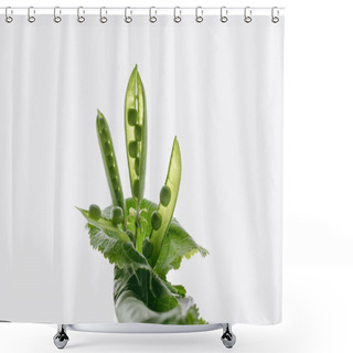 Personality  Pea Pods Shower Curtains