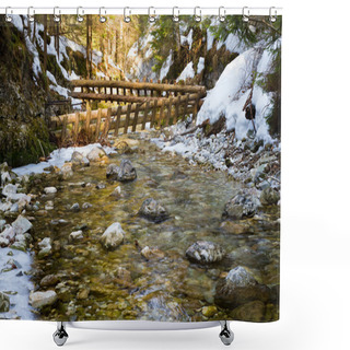 Personality  Winter Scene Shower Curtains