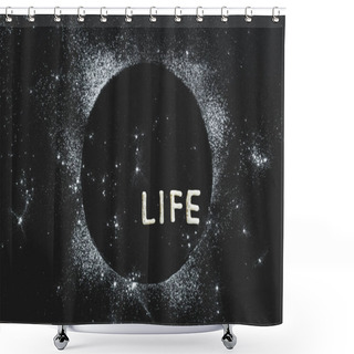 Personality  Word Life From Cookies  Shower Curtains
