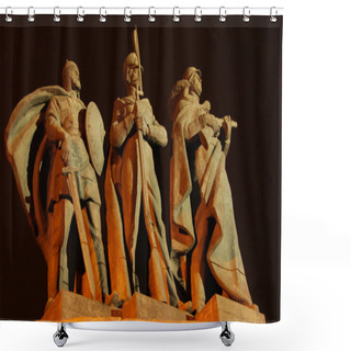 Personality  Monument Shower Curtains