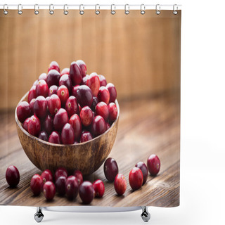 Personality  Cranberries. Shower Curtains