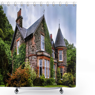 Personality  Scottish Cottage Shower Curtains