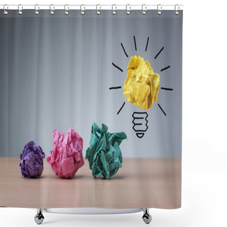 Personality  Inspiration Concept Shower Curtains