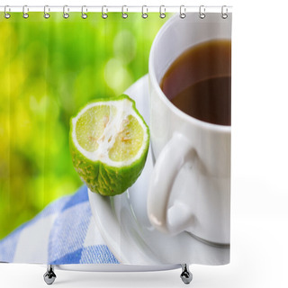 Personality  Earl Grey Tea With Bergamot Shower Curtains