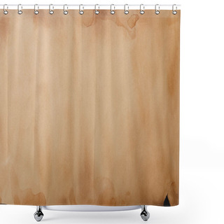 Personality  Top View Of Old Textured Parchment Paper  Shower Curtains