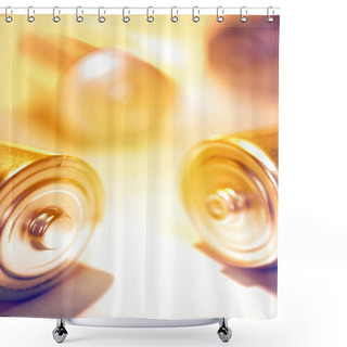 Personality  Batteries Shower Curtains