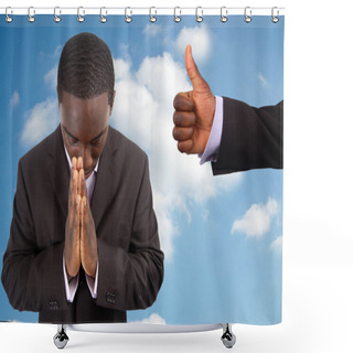 Personality  Spiritual Encouragement Shower Curtains