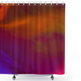 Personality  Pink And Orange Shiny Silk Fabric Background Shower Curtains