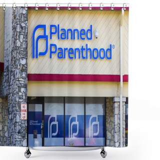 Personality  Indianapolis - Circa February 2017: Planned Parenthood Location. Planned Parenthood Provides Reproductive Health Services In The US II Shower Curtains