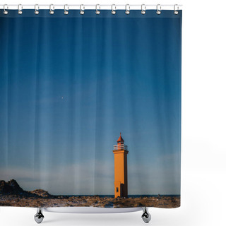 Personality  Lighthouse Shower Curtains