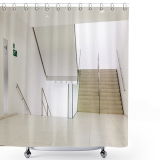 Personality  Staircase Corridor Elevator Shower Curtains